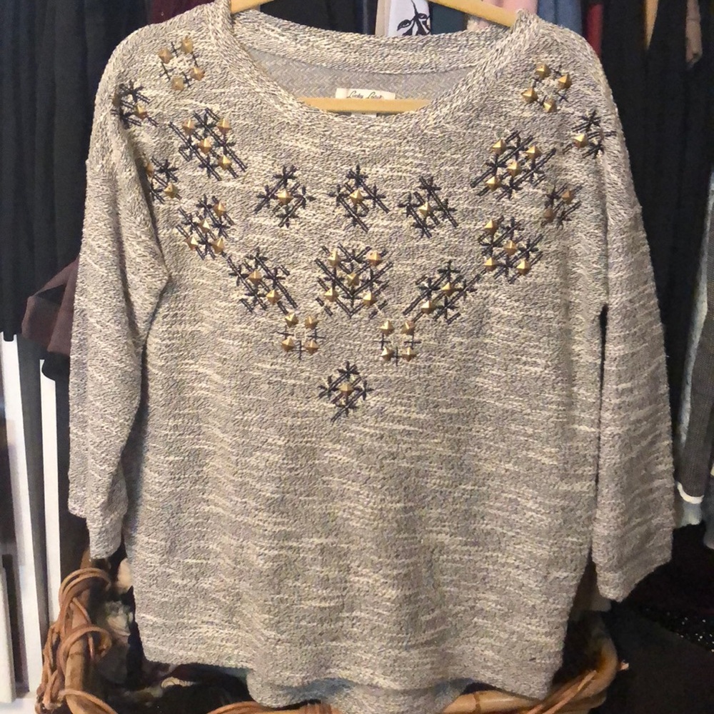 Lucky sweater with pockets